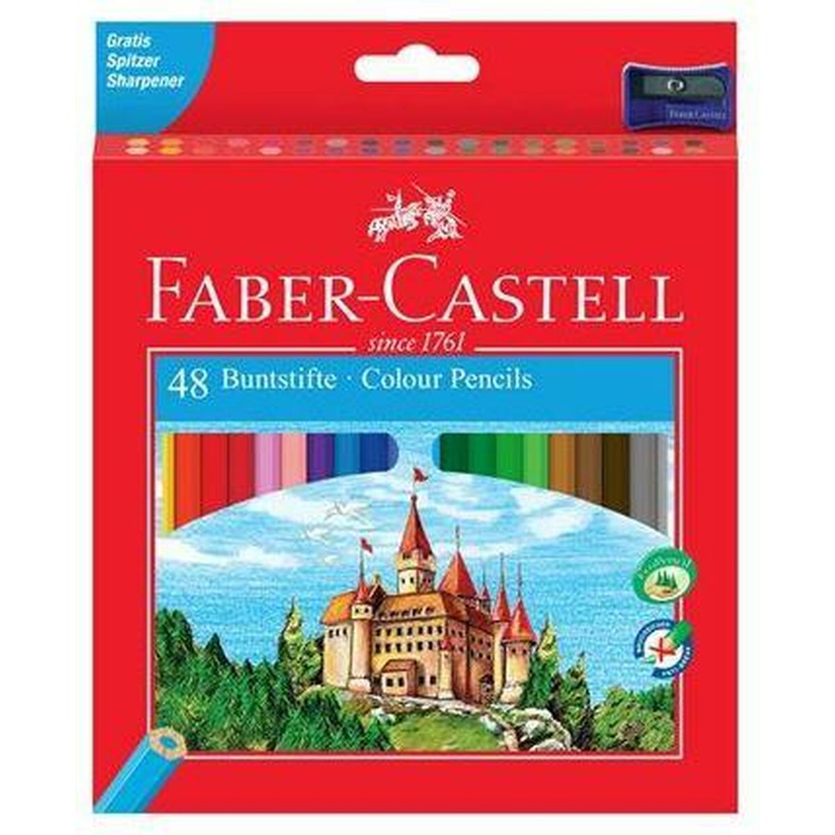 Lápis de cores Faber-Castell Multicolor 3 Peças